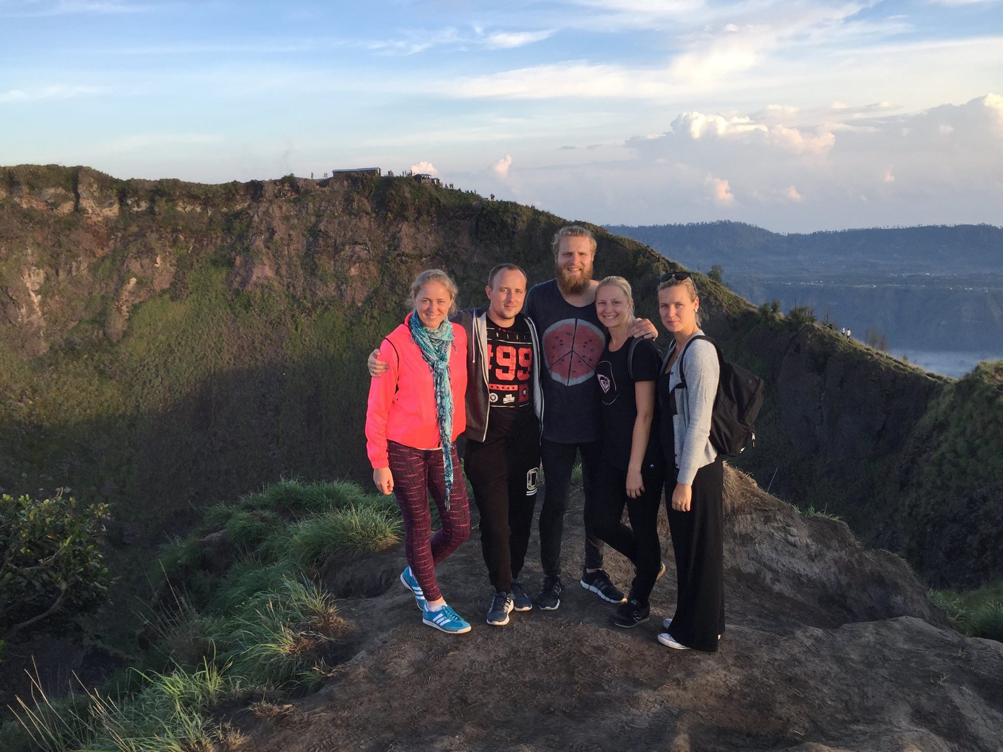 įveiktas Batur ugnikalnis