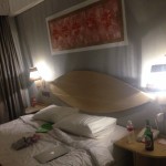 banglentė virš galvos