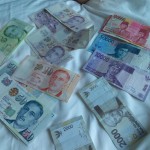 Singapūro doleriai ir Indonezijos rupijos