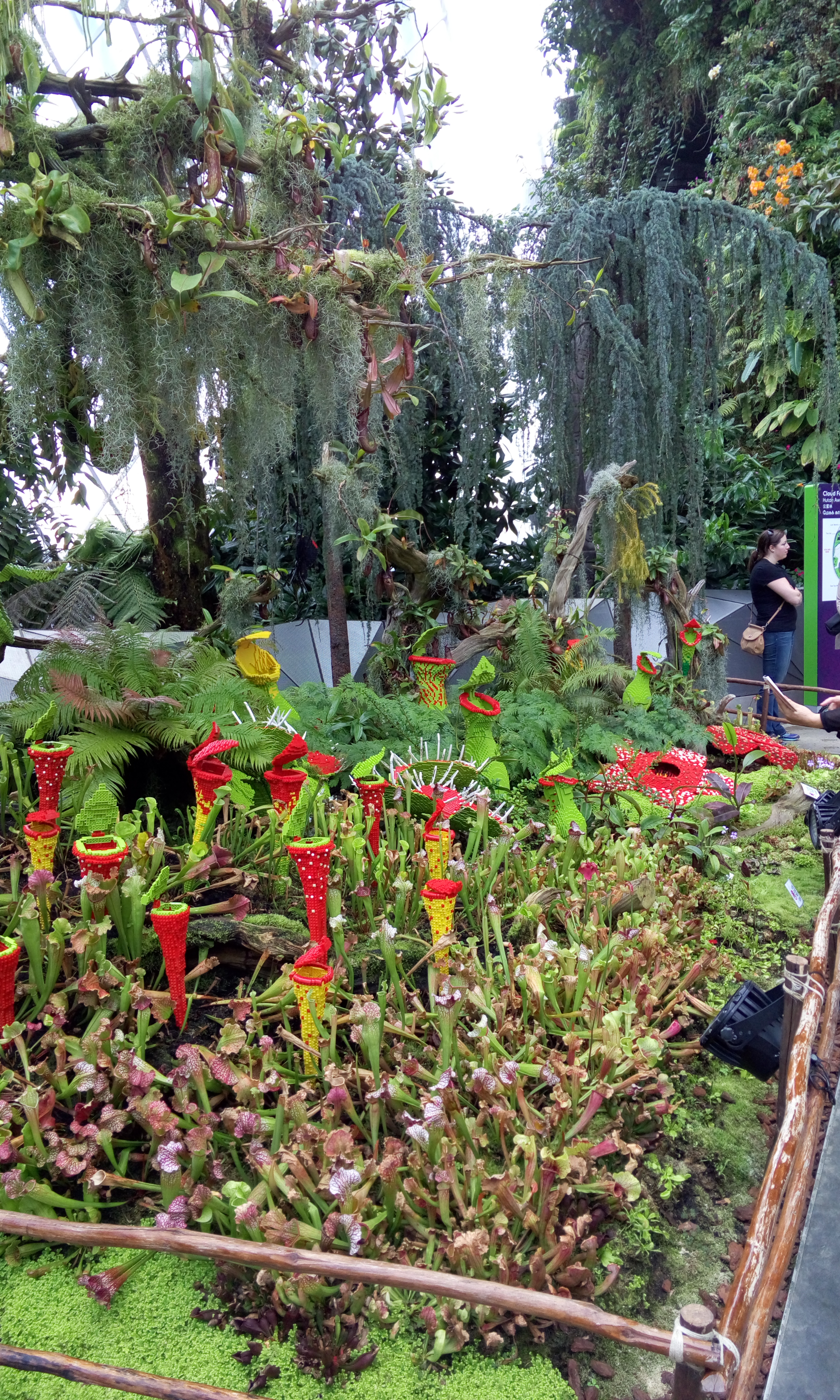 Cloud forest. Lego gėlės