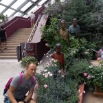 Flower dome. Su chebra :)