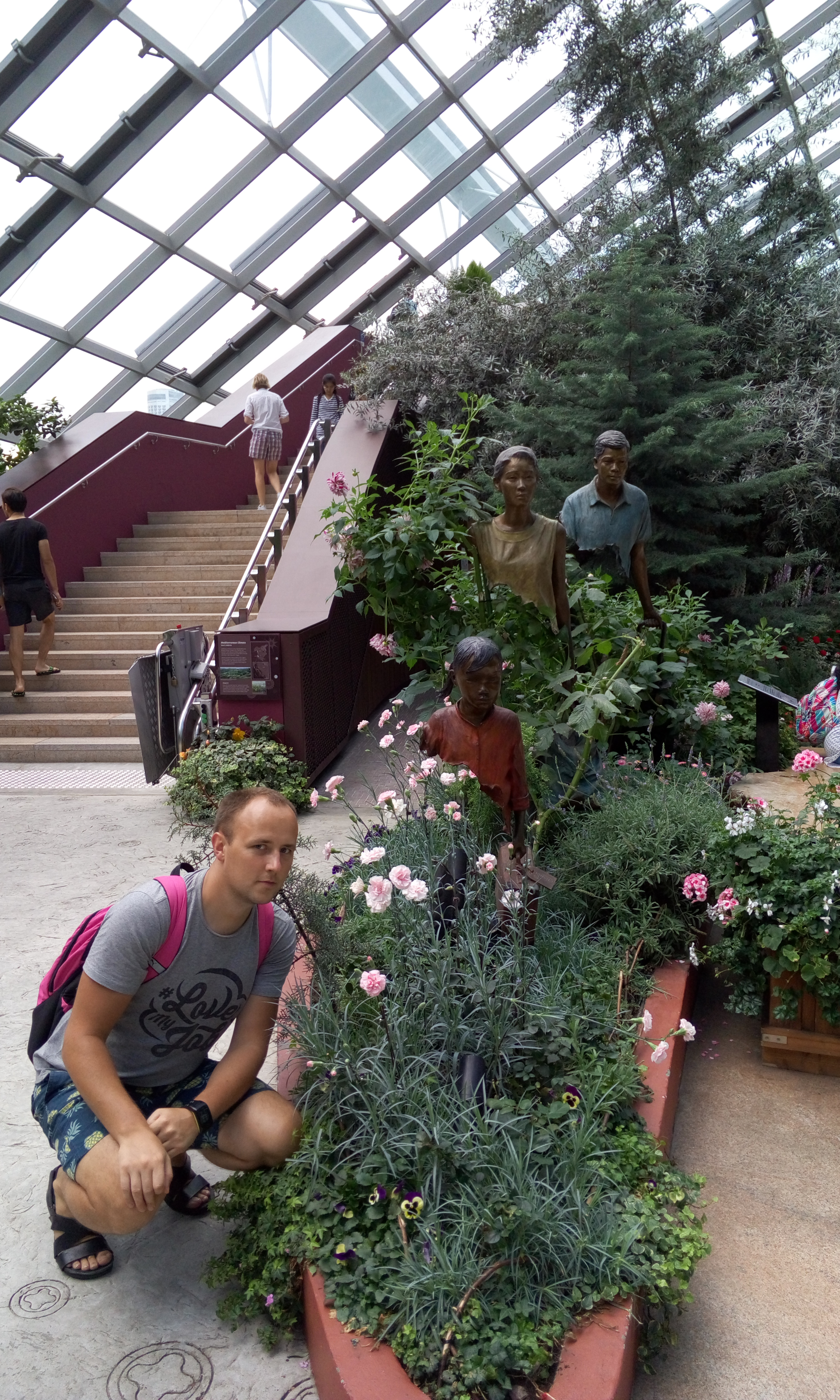 Flower dome. Su chebra :)