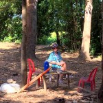 At a Monks' tea party