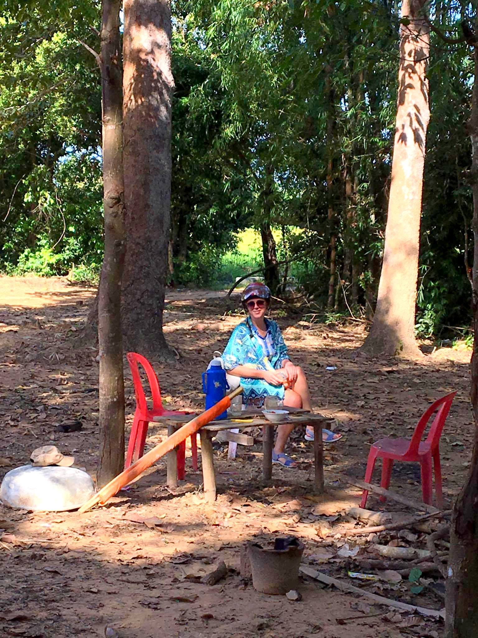 At a Monks' tea party